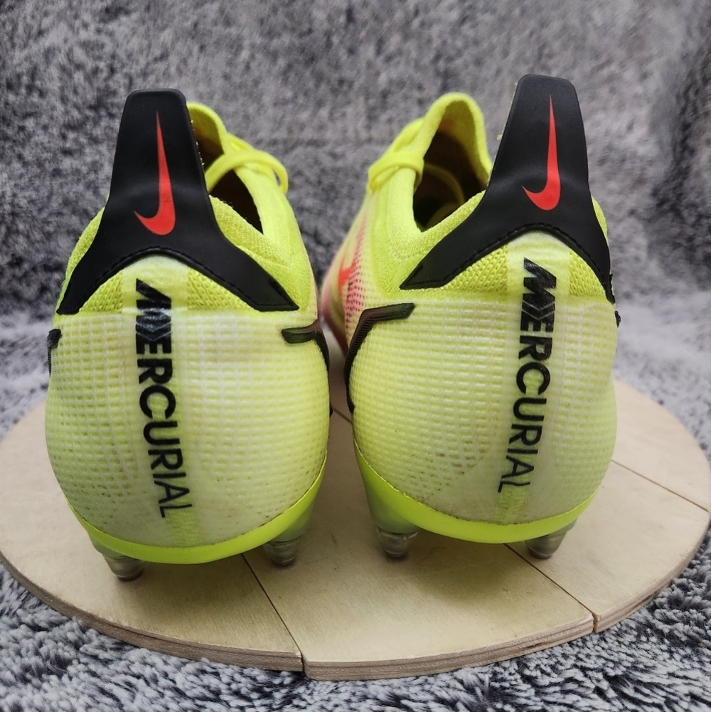 Nike Mercurial Vapor 14 Elite SG-Pro AC Volt' CV0988-761 Men’s Size 12.5 - Picture 7 of 9